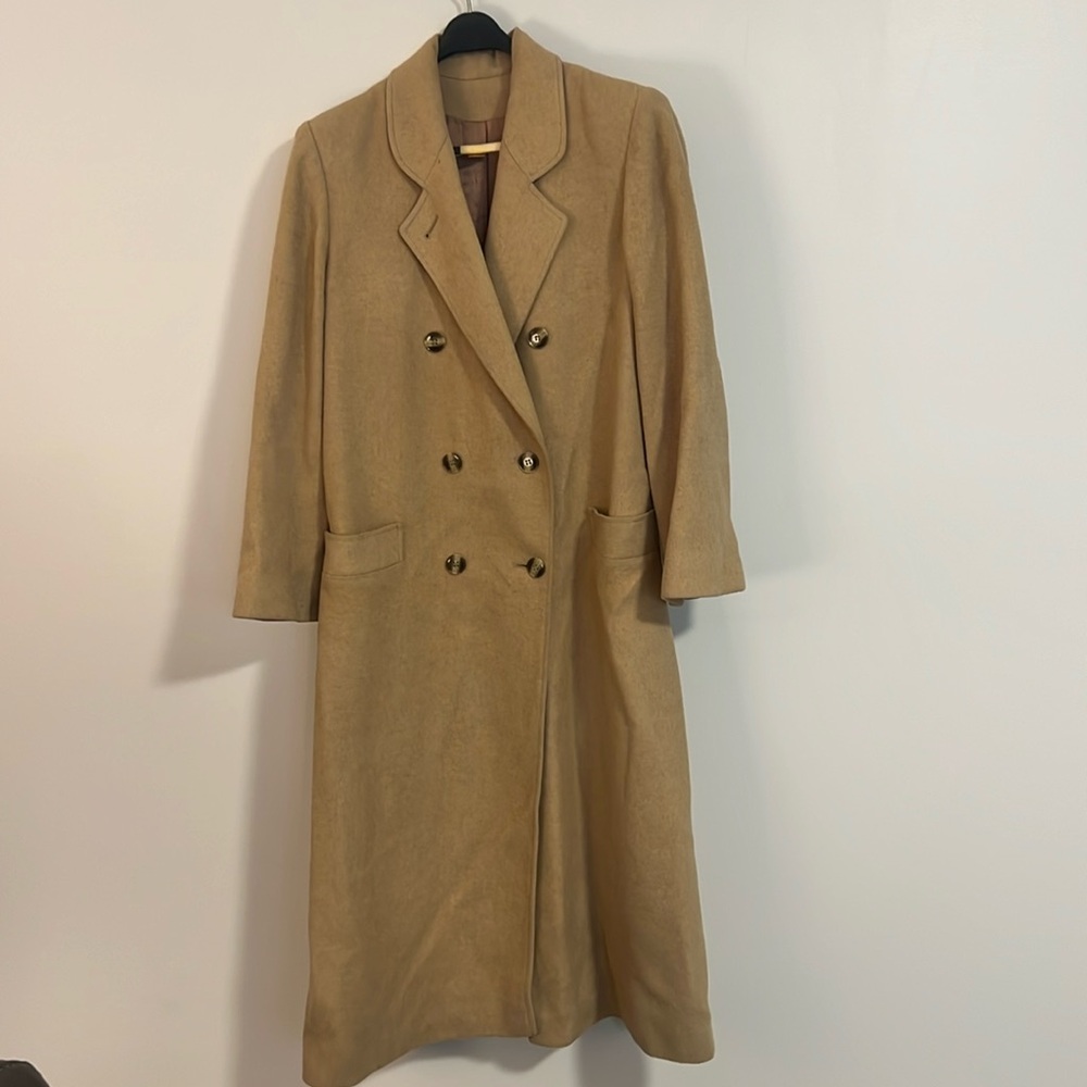 VINTAGE MALLIA | Wool and Camil Hair Coat